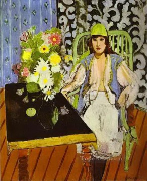 アンリ・マティス Painting - The Black Table 1919 抽象的フォービズム アンリ・マティス
